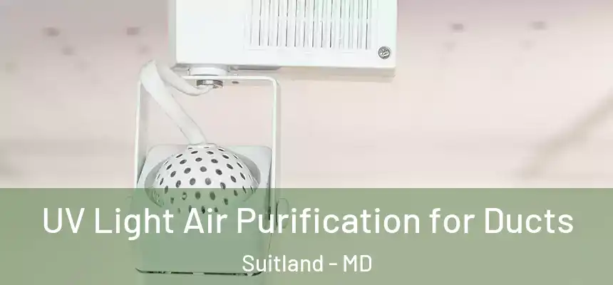  UV Light Air Purification for Ducts Suitland - MD